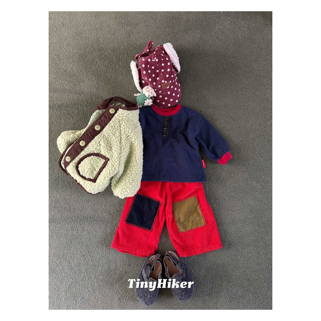 Tiny Hiker ふわふわボアジャンパー