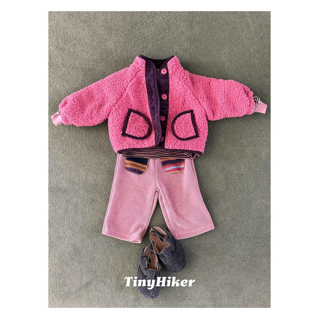 Tiny Hiker ふわふわボアジャンパー