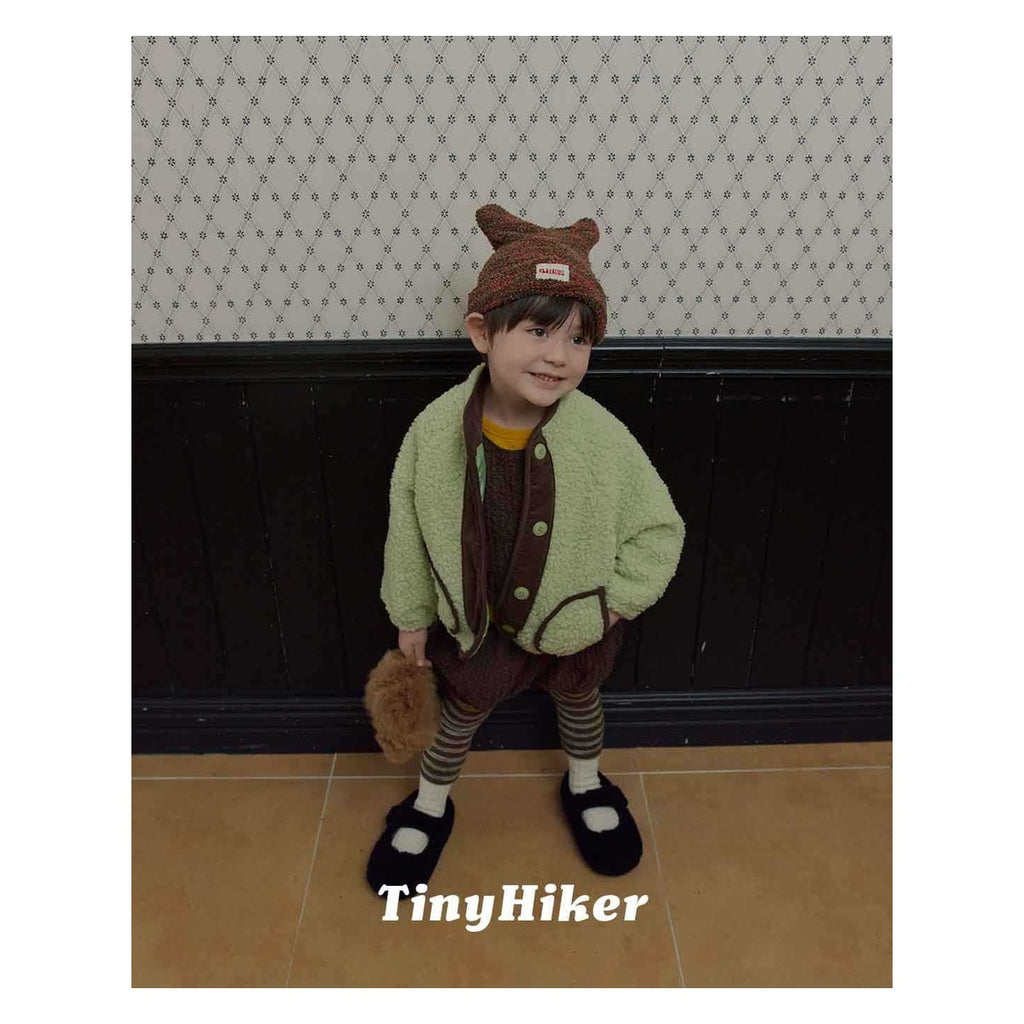 Tiny Hiker ふわふわボアジャンパー