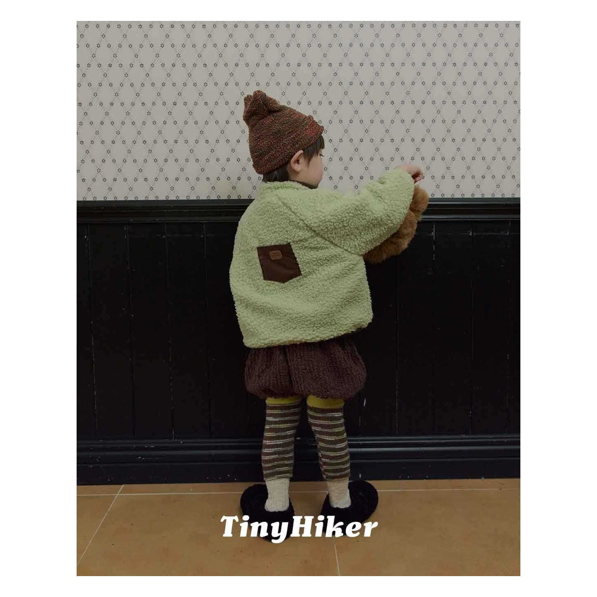 Tiny Hiker ふわふわボアジャンパー
