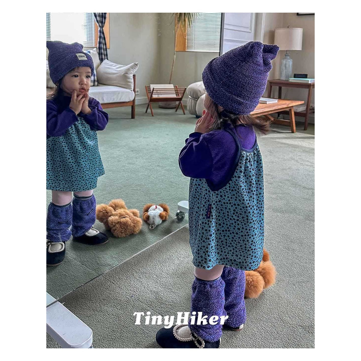 Tiny Hiker レオパードワンピース