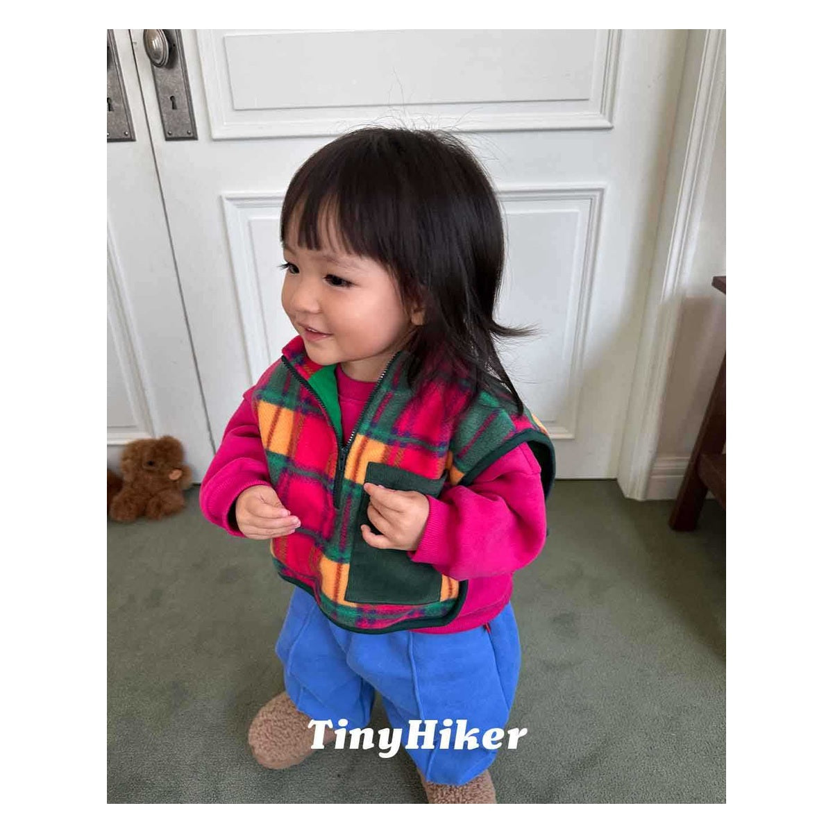 Tiny Hiker チェックベスト