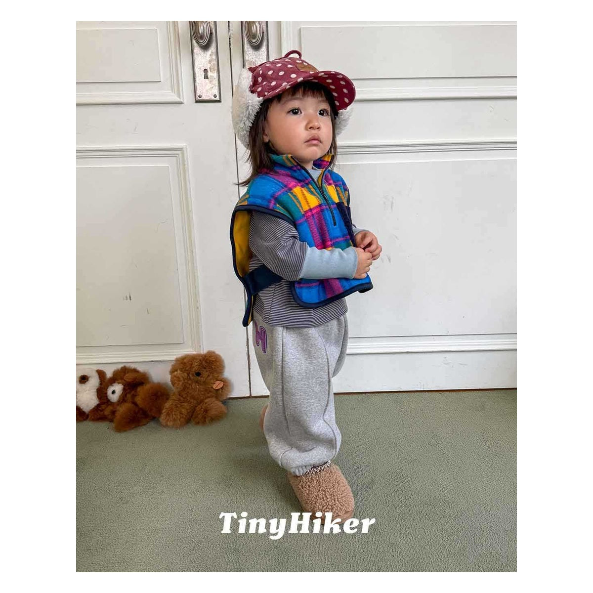 Tiny Hiker チェックベスト