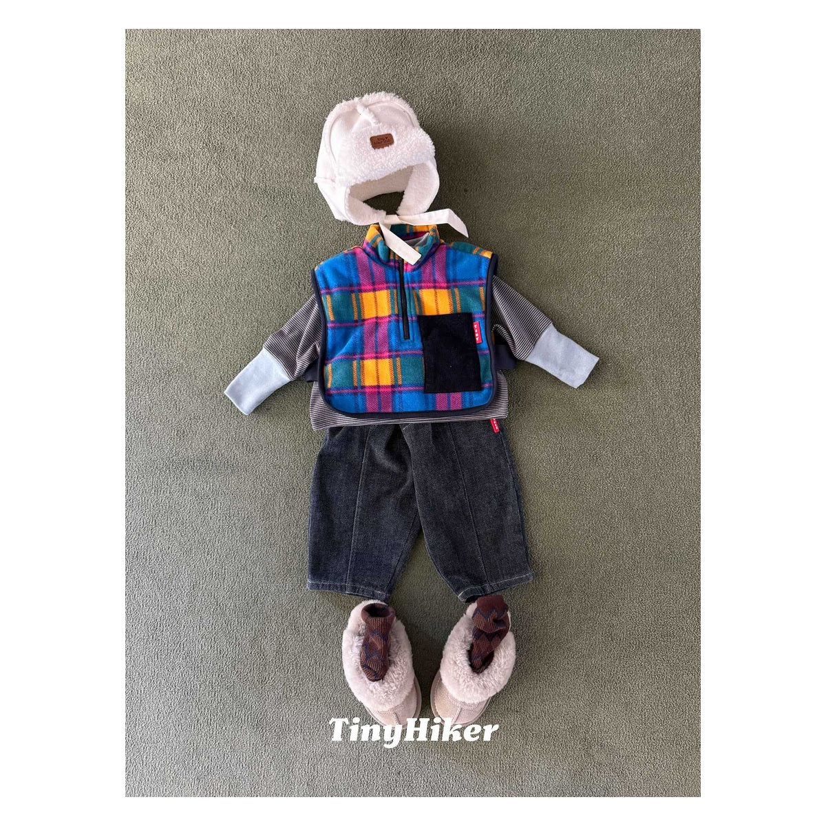 Tiny Hiker チェックベスト