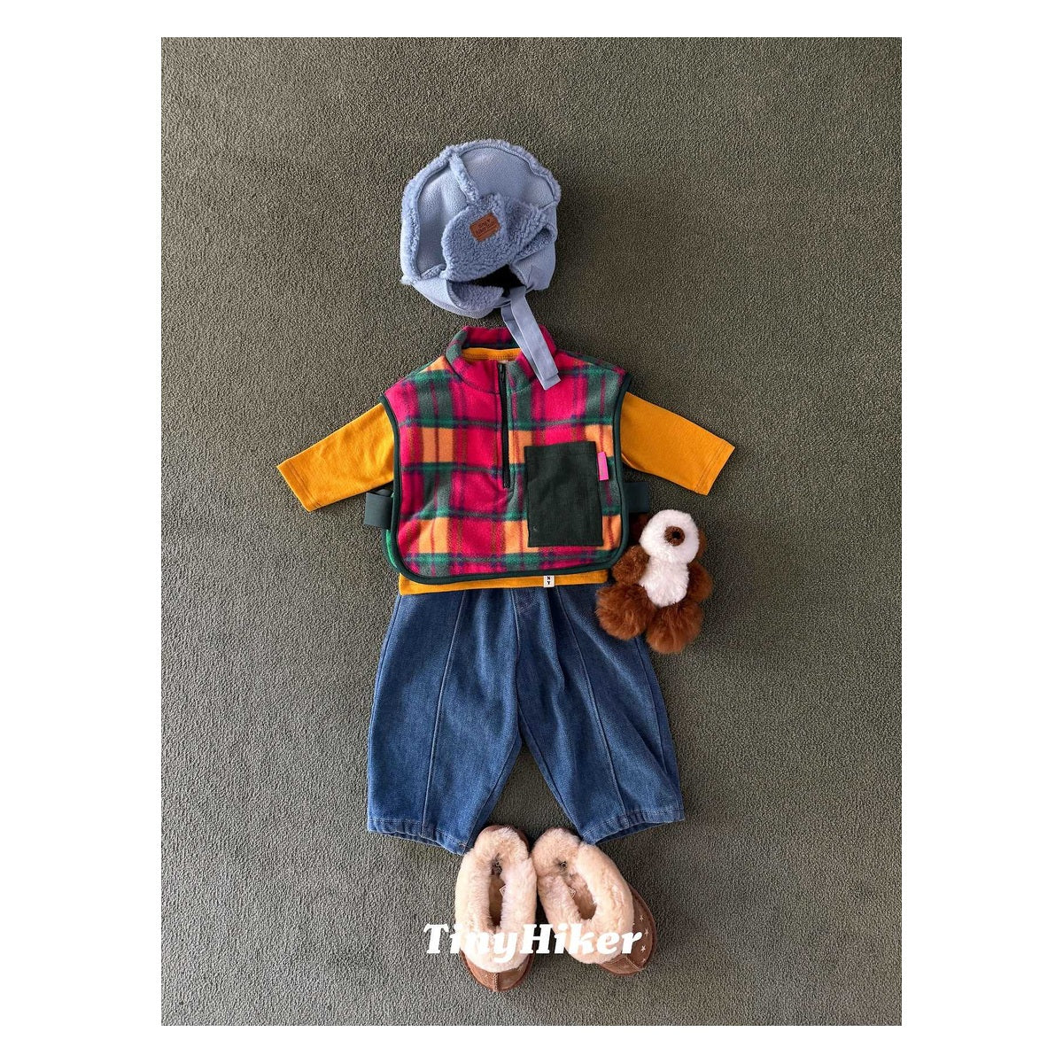 Tiny Hiker チェックベスト