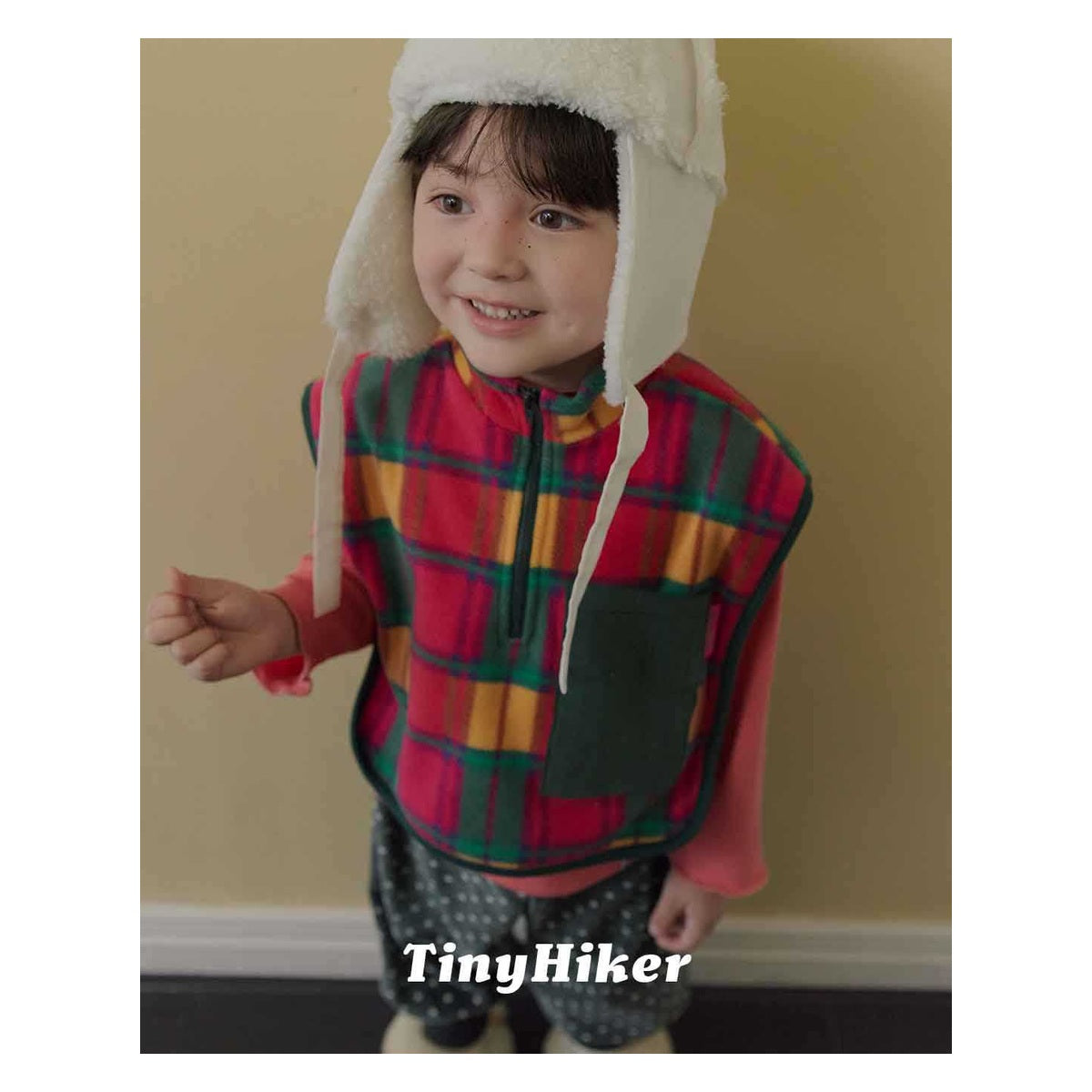 Tiny Hiker チェックベスト