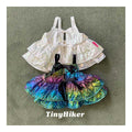 Tiny Hiker シャイニングキルティングキャミソールトップ