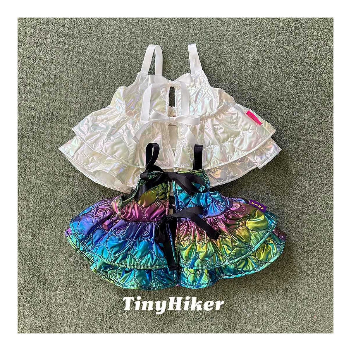 Tiny Hiker シャイニングキルティングキャミソールトップ