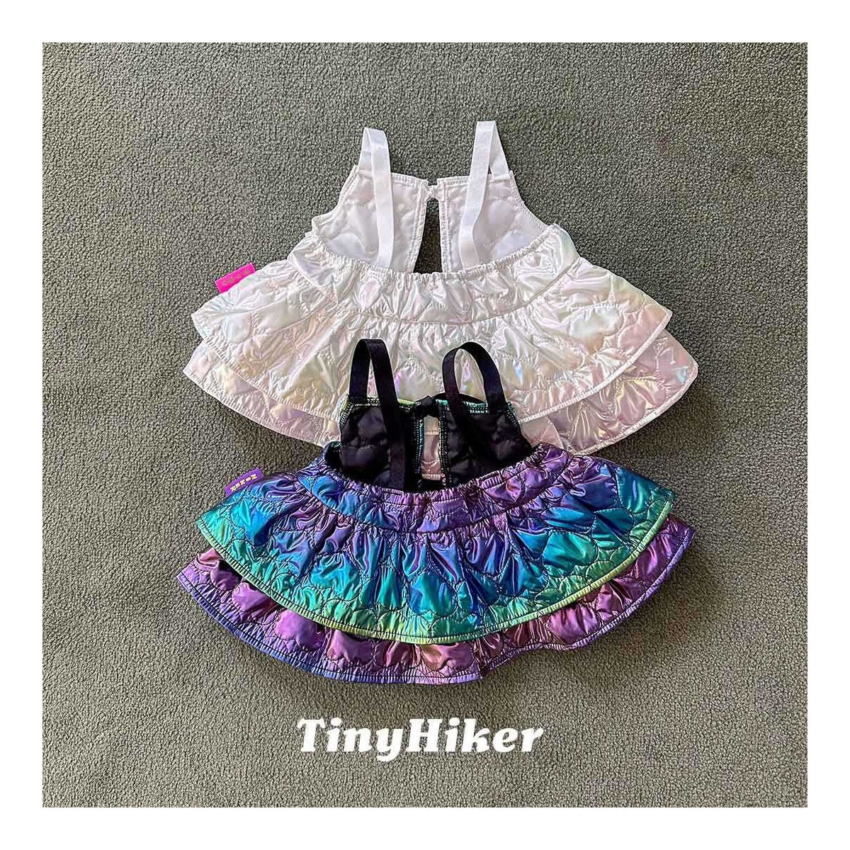 Tiny Hiker シャイニングキルティングキャミソールトップ