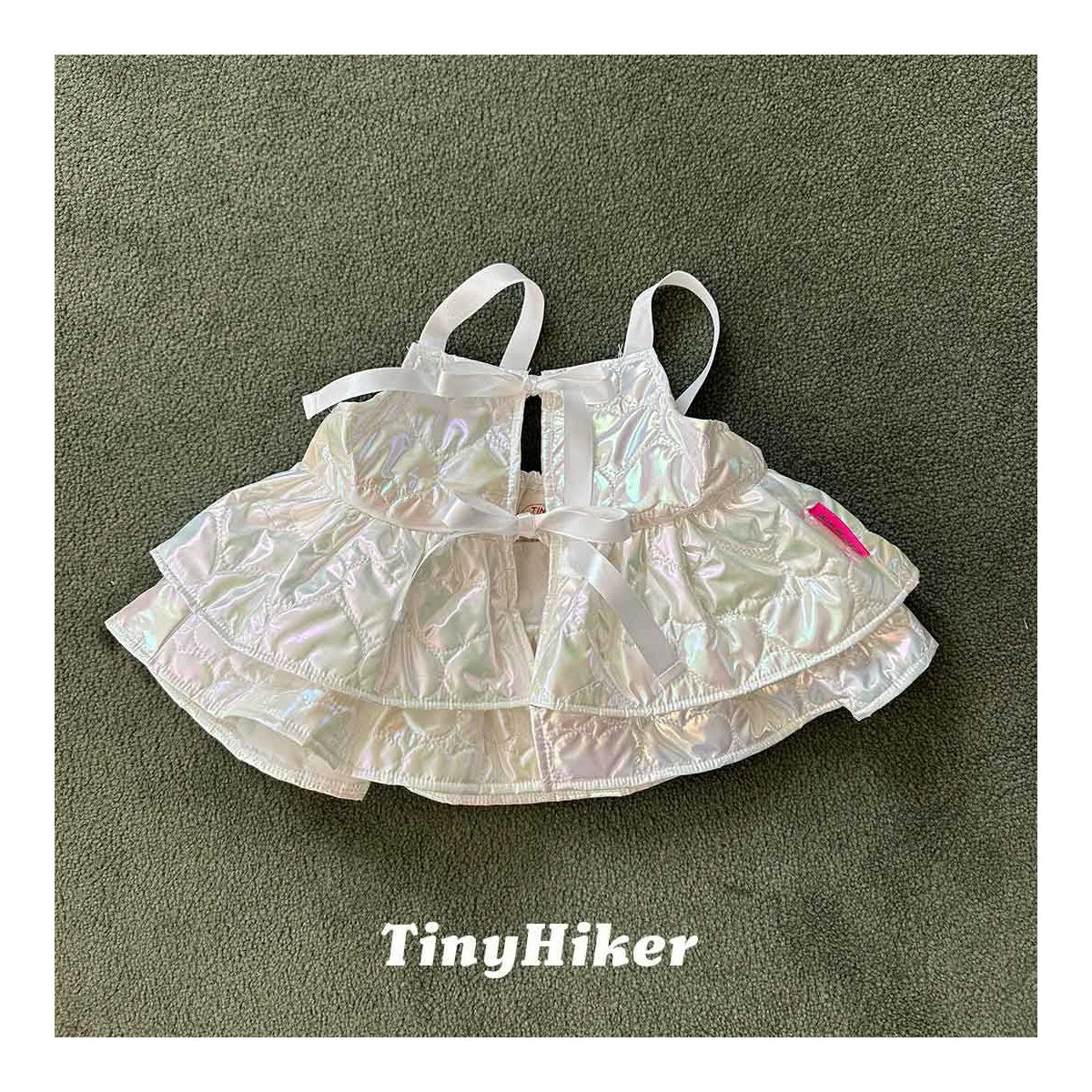 Tiny Hiker シャイニングキルティングキャミソールトップ