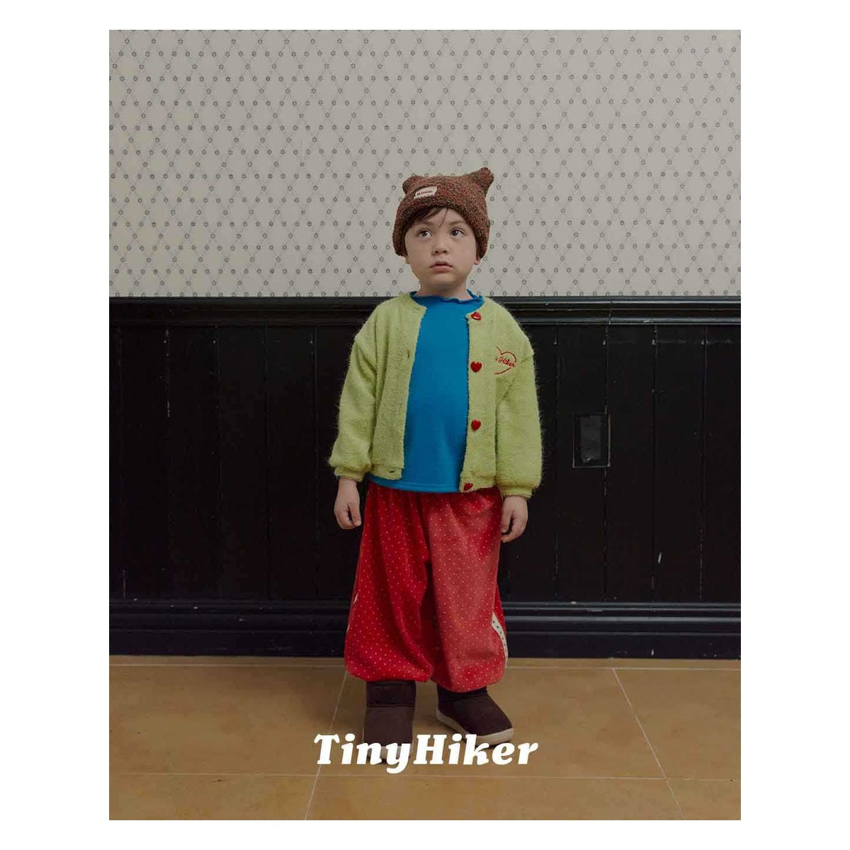 Tiny Hiker タイニーハート カーディガン