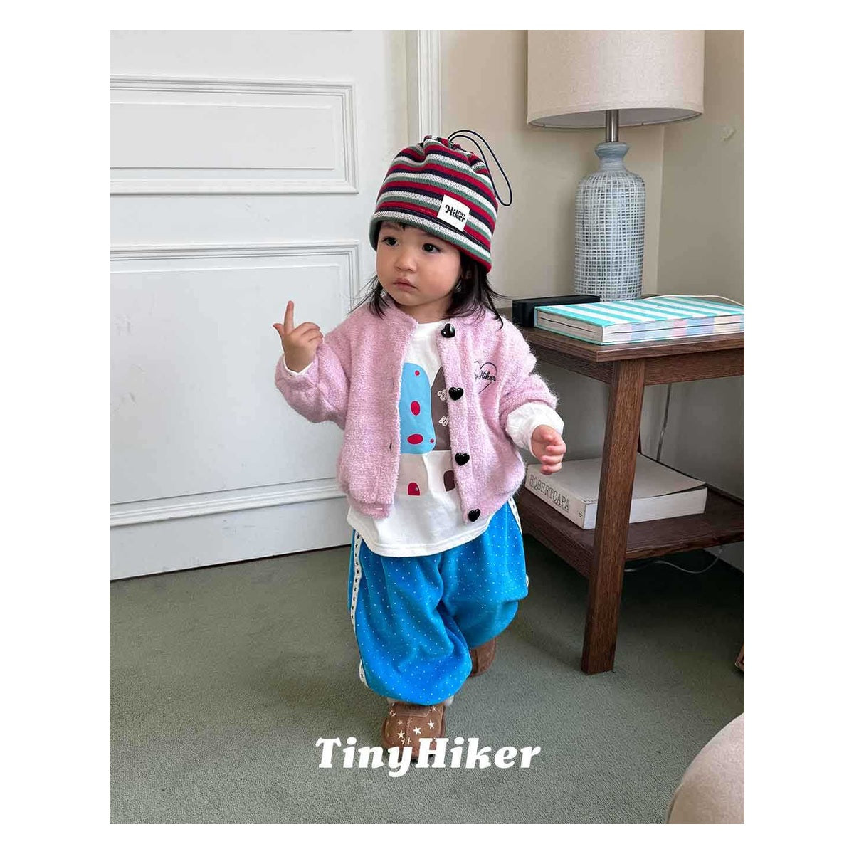 Tiny Hiker タイニーハート カーディガン
