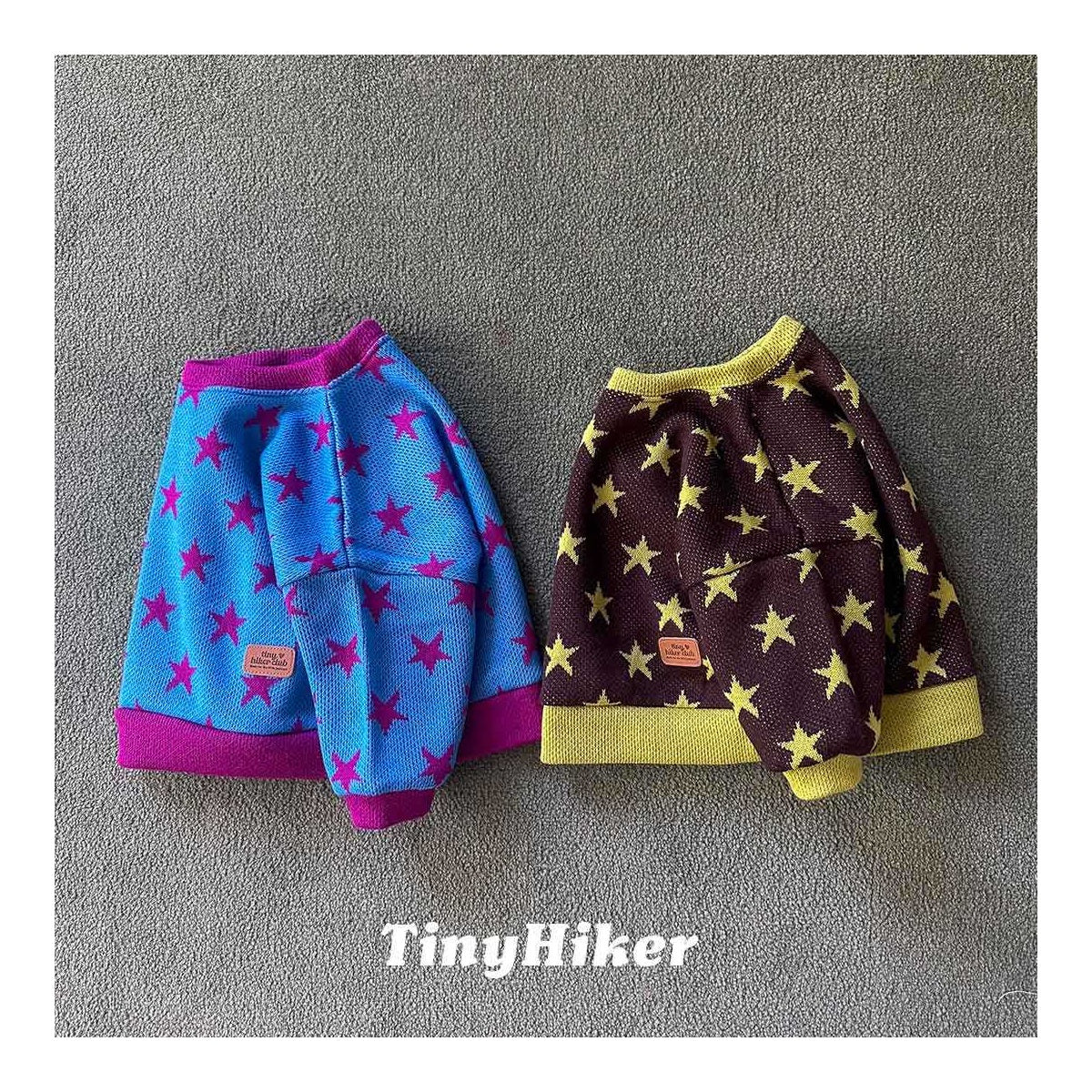 Tiny Hiker 星グラム ニットスウェット