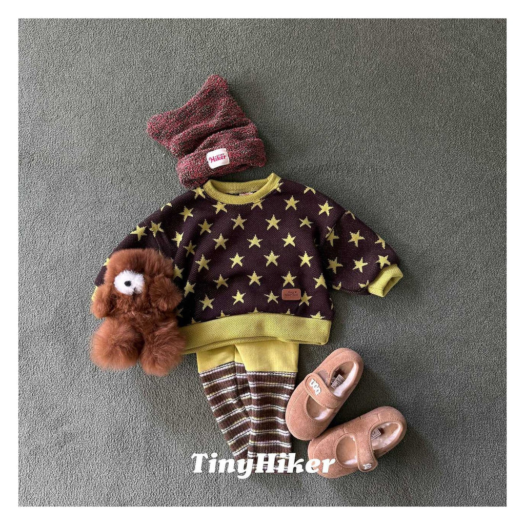 Tiny Hiker 星グラム ニットスウェット
