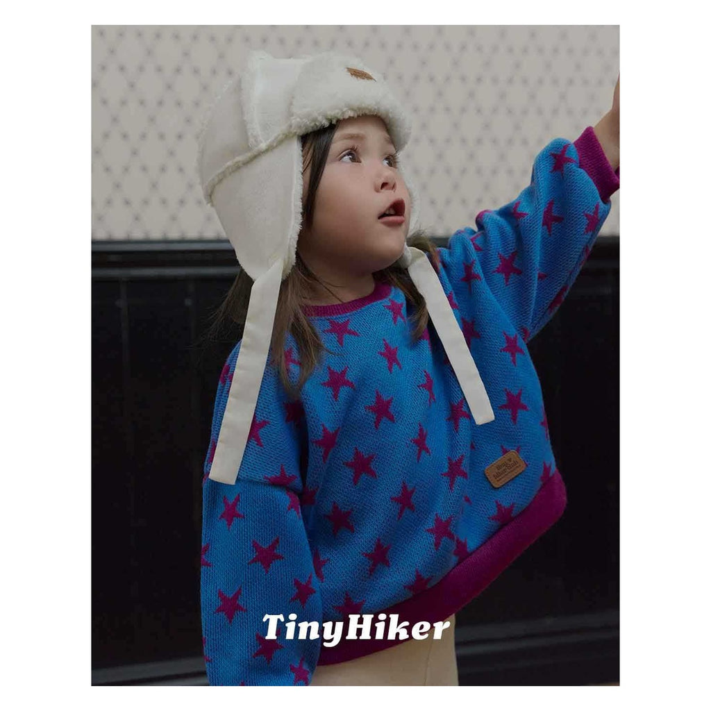 Tiny Hiker 星グラム ニットスウェット