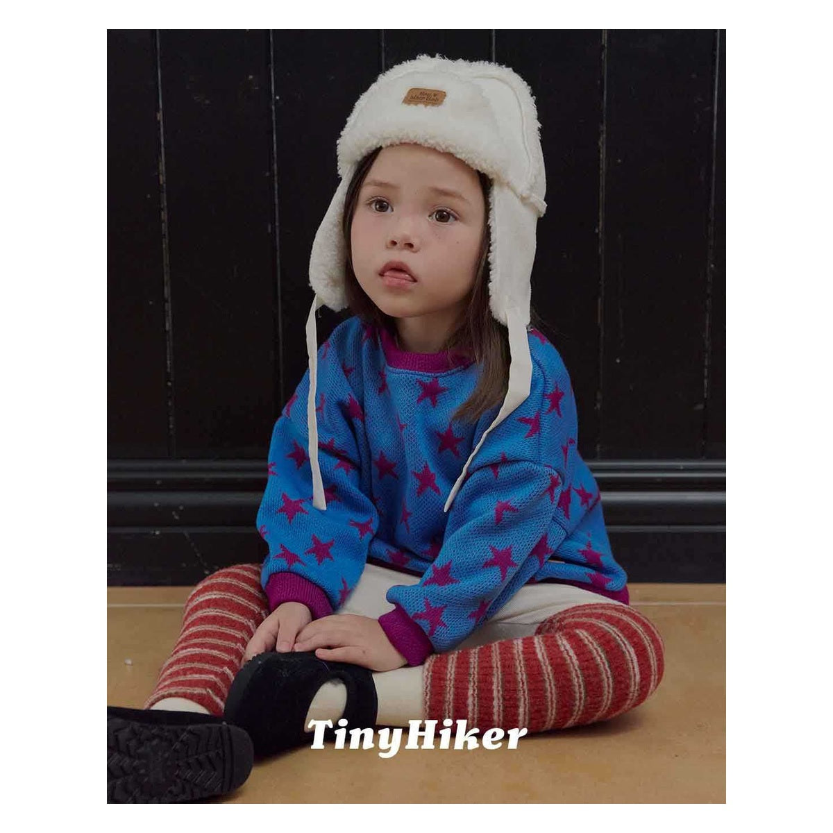 Tiny Hiker 星グラム ニットスウェット