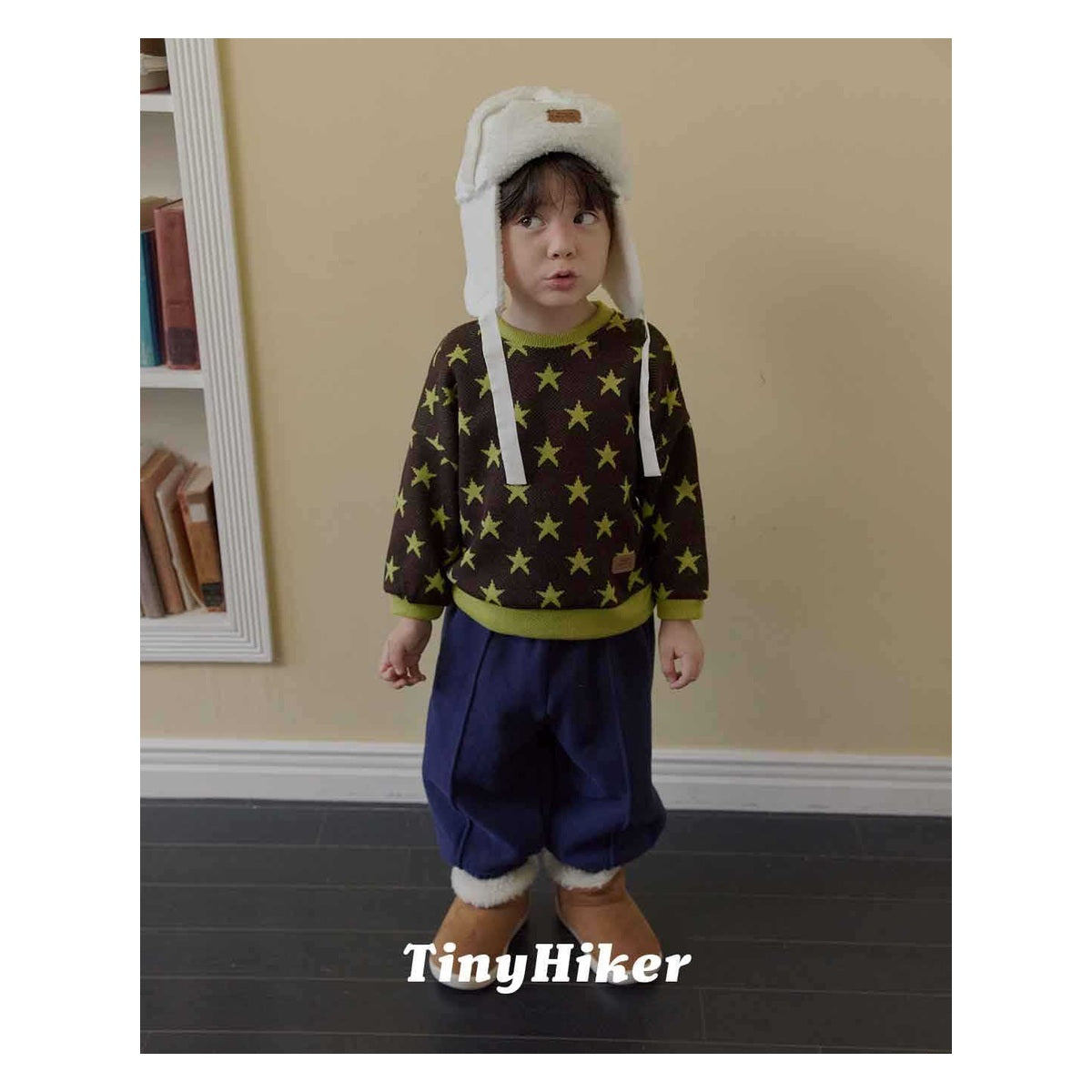 Tiny Hiker 星グラム ニットスウェット