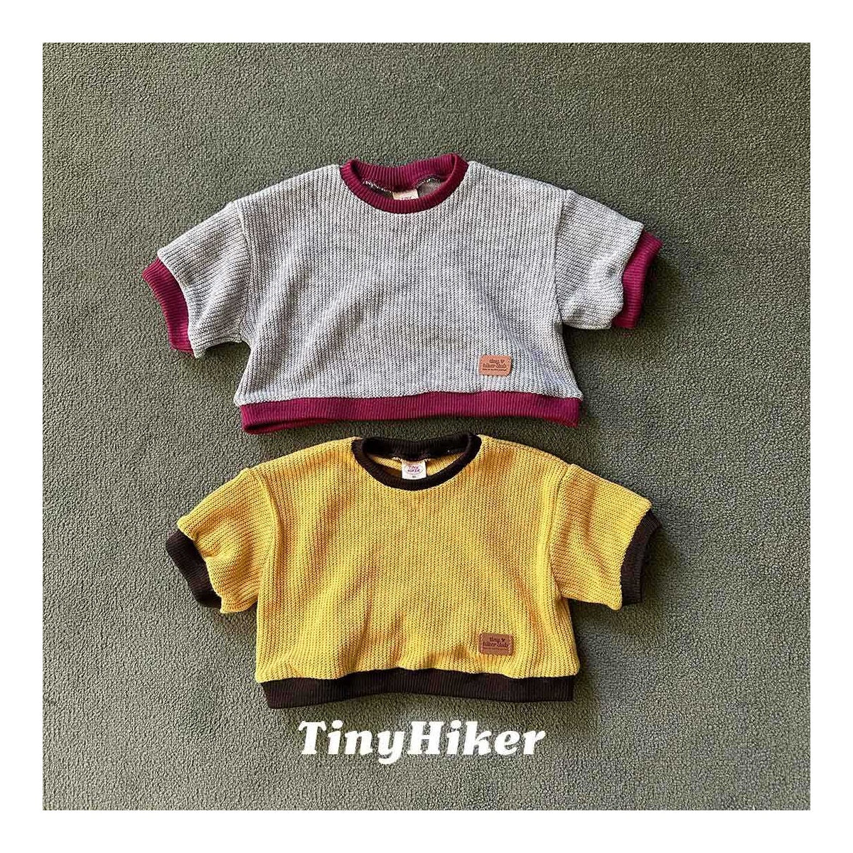 Tiny Hiker ユキレイヤードニット