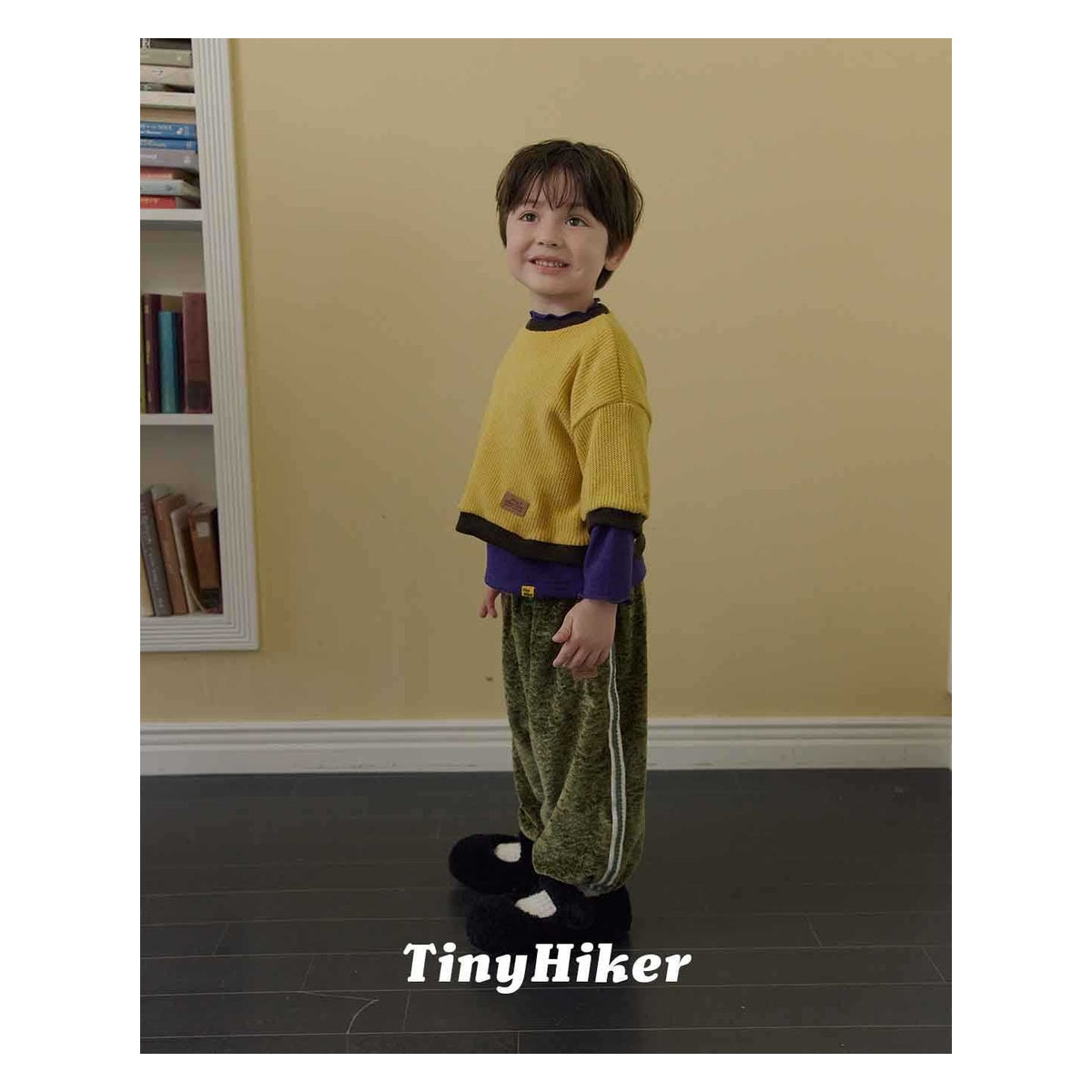 Tiny Hiker ユキレイヤードニット
