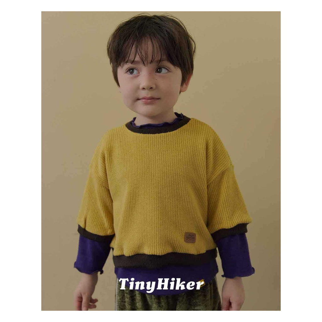 Tiny Hiker ユキレイヤードニット