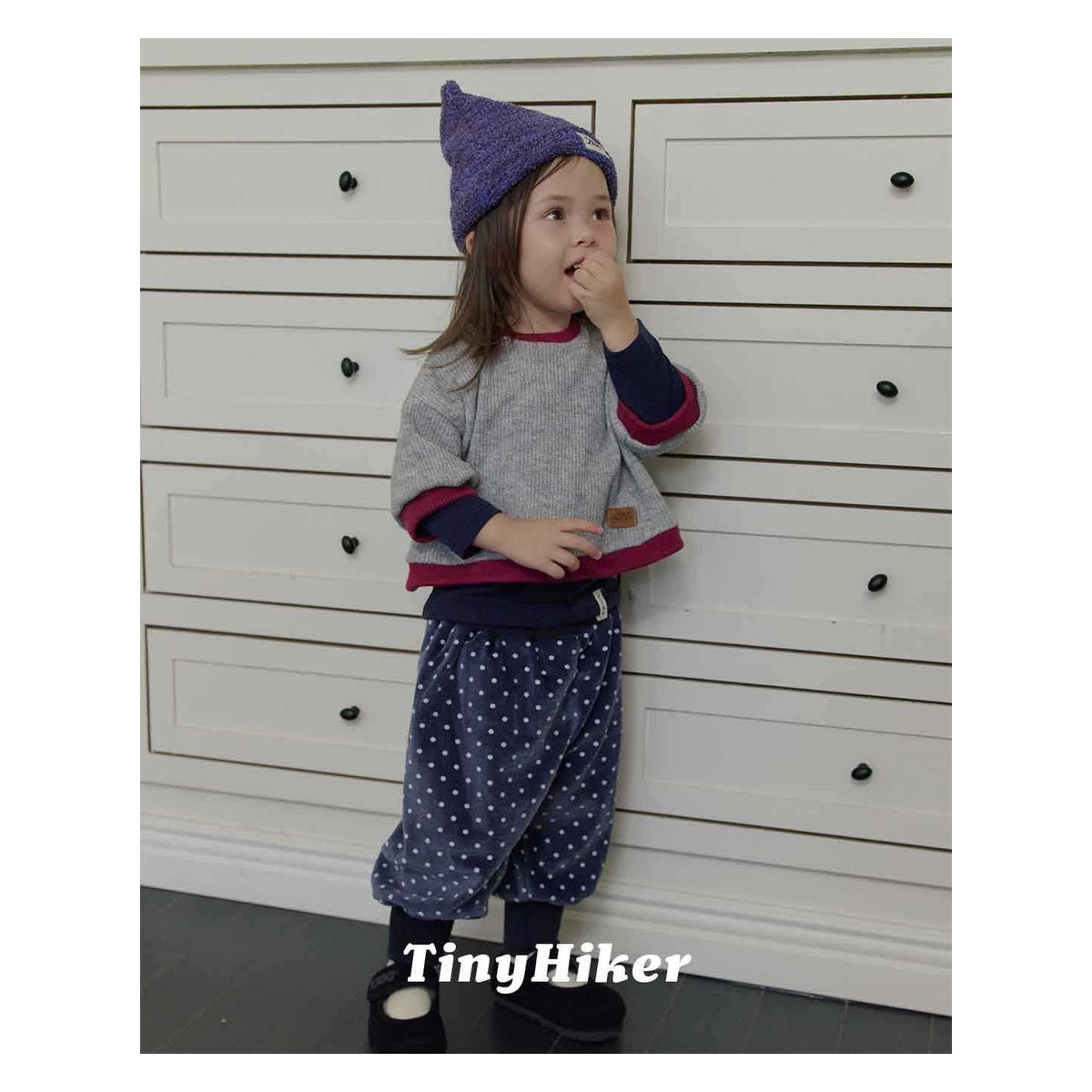 Tiny Hiker ユキレイヤードニット