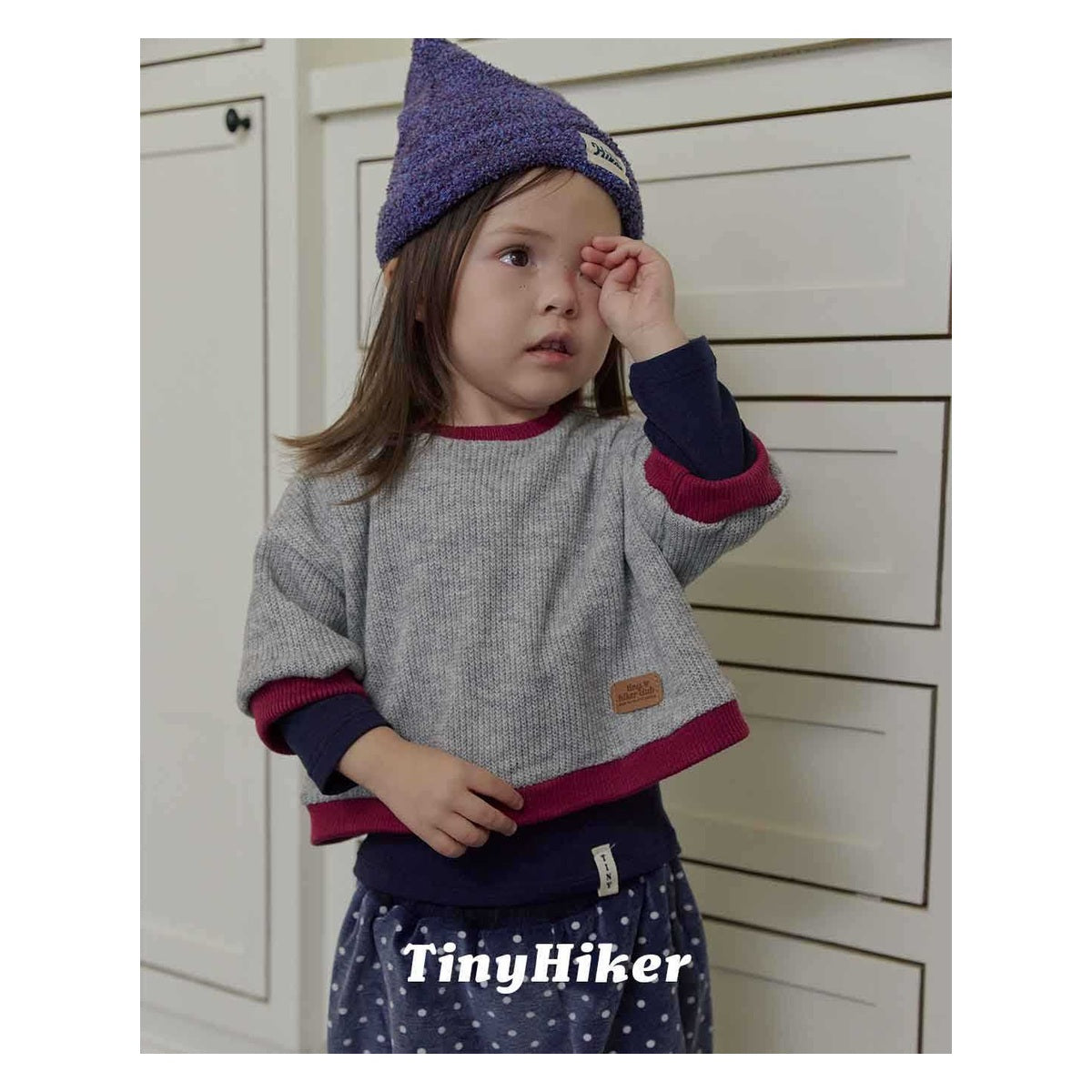 Tiny Hiker ユキレイヤードニット