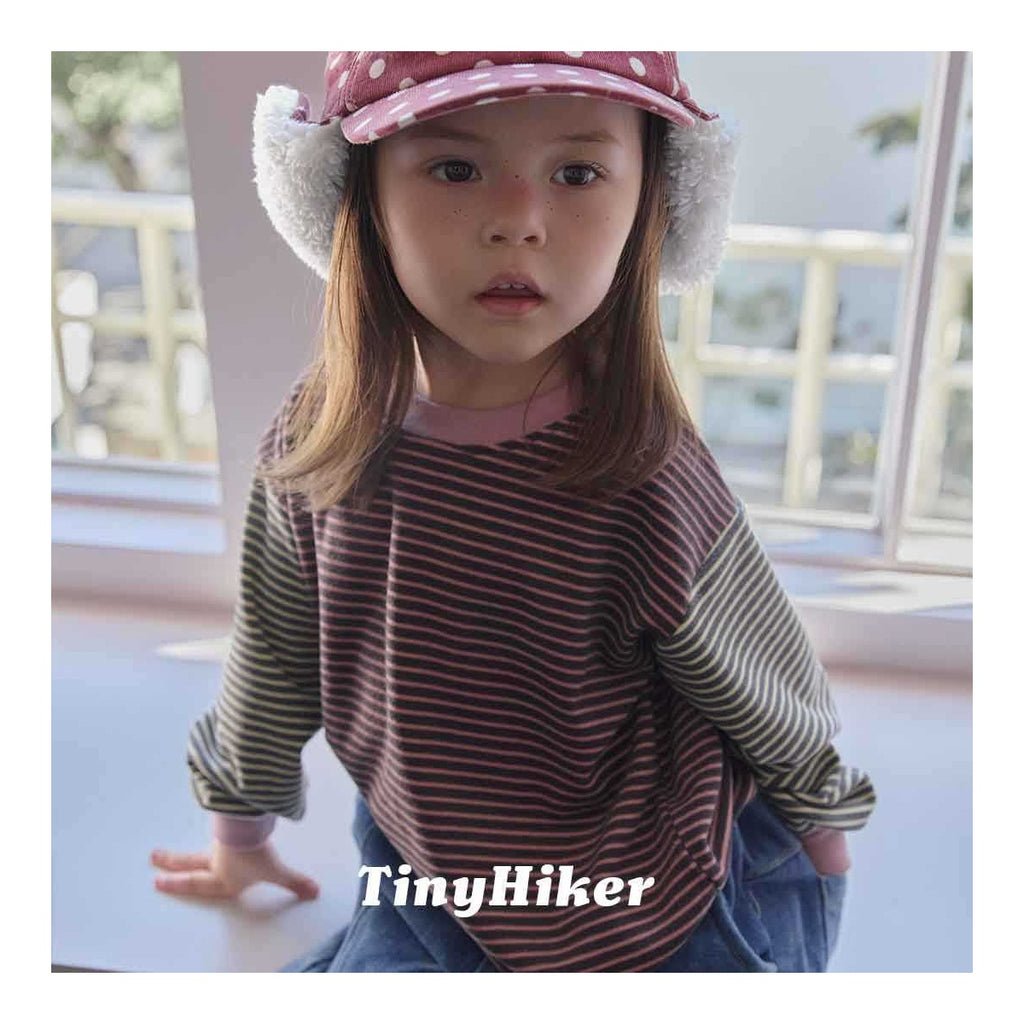 Tiny Hiker マゴストライプTシャツ
