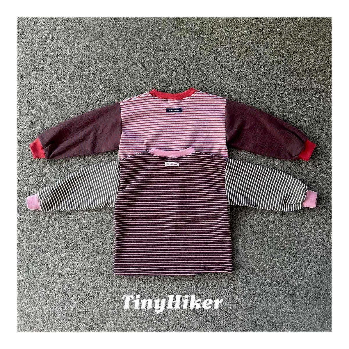 Tiny Hiker マゴストライプTシャツ