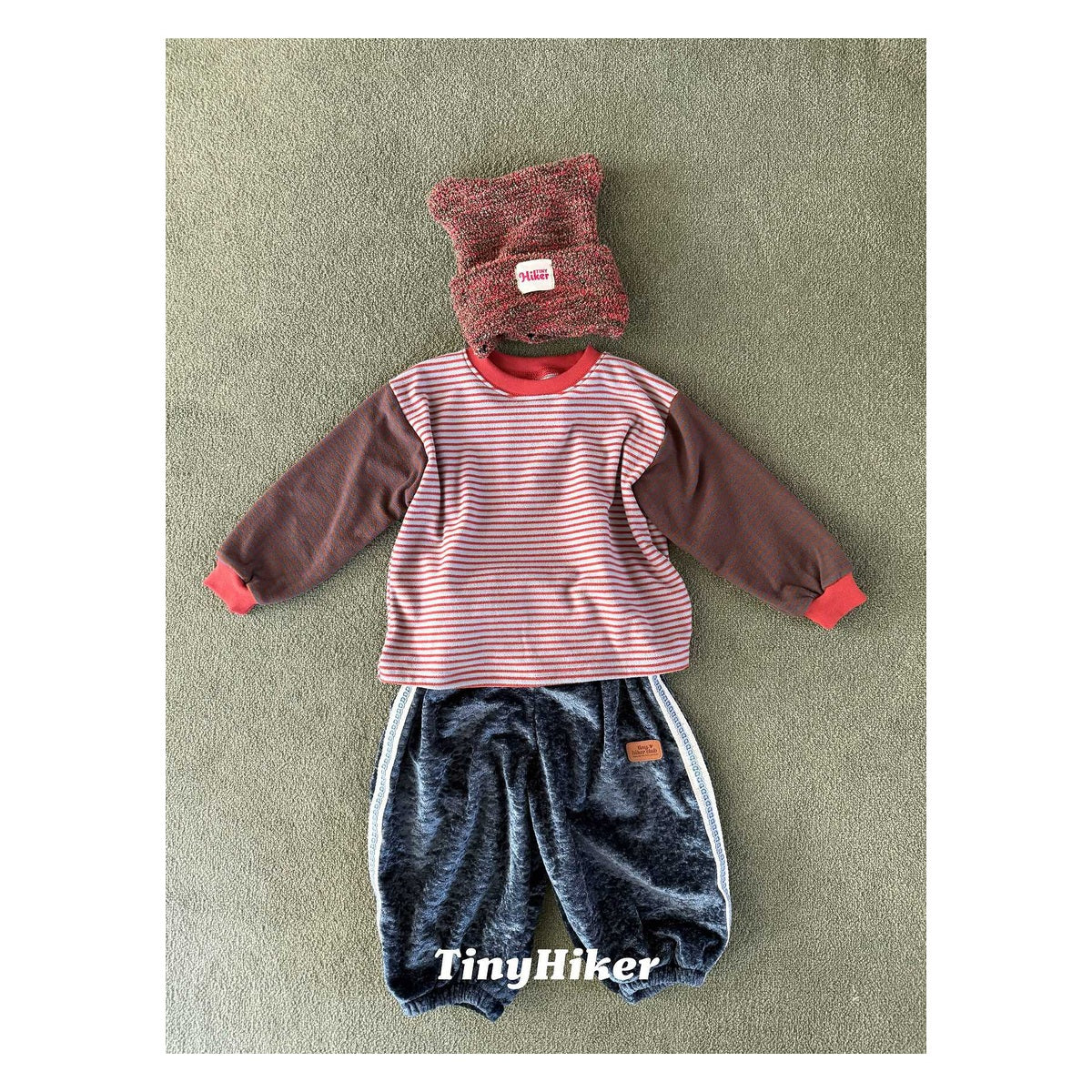 Tiny Hiker マゴストライプTシャツ