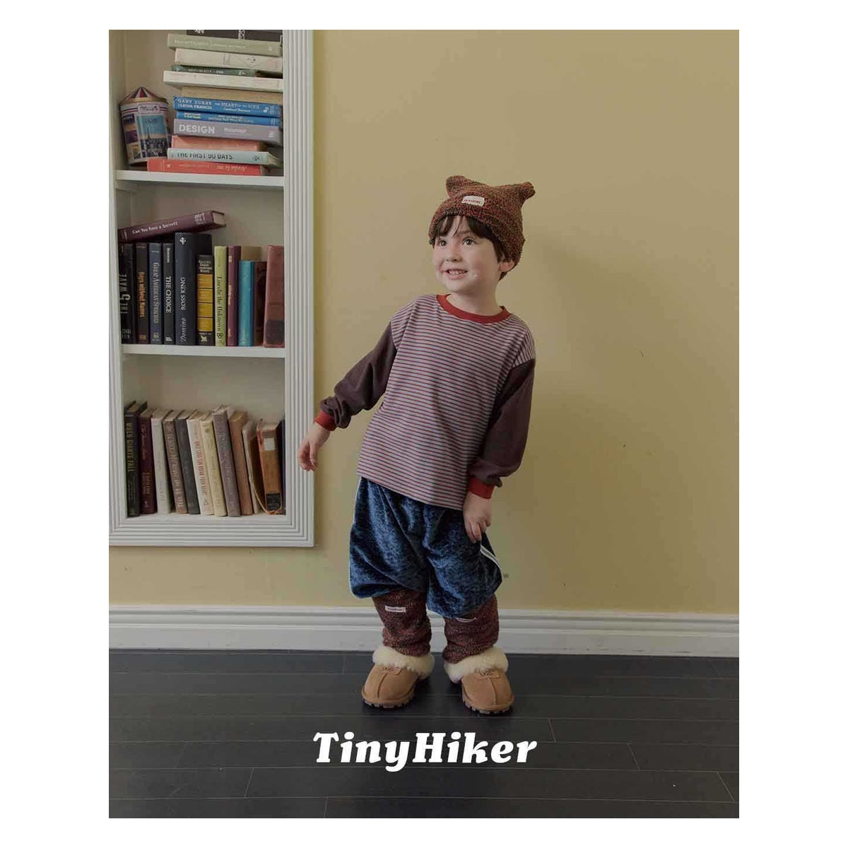 Tiny Hiker マゴストライプTシャツ