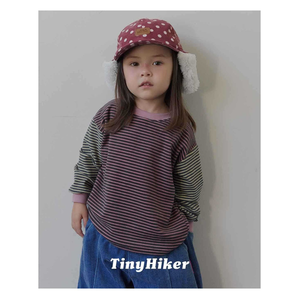 Tiny Hiker マゴストライプTシャツ