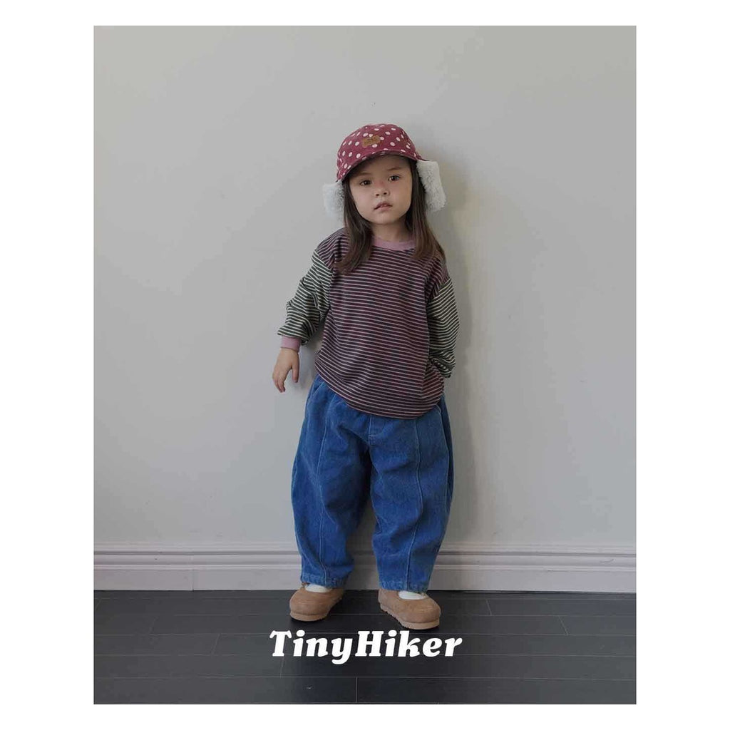 Tiny Hiker マゴストライプTシャツ