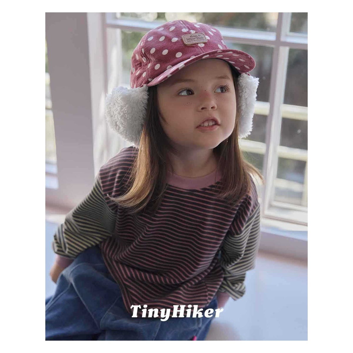 Tiny Hiker マゴストライプTシャツ