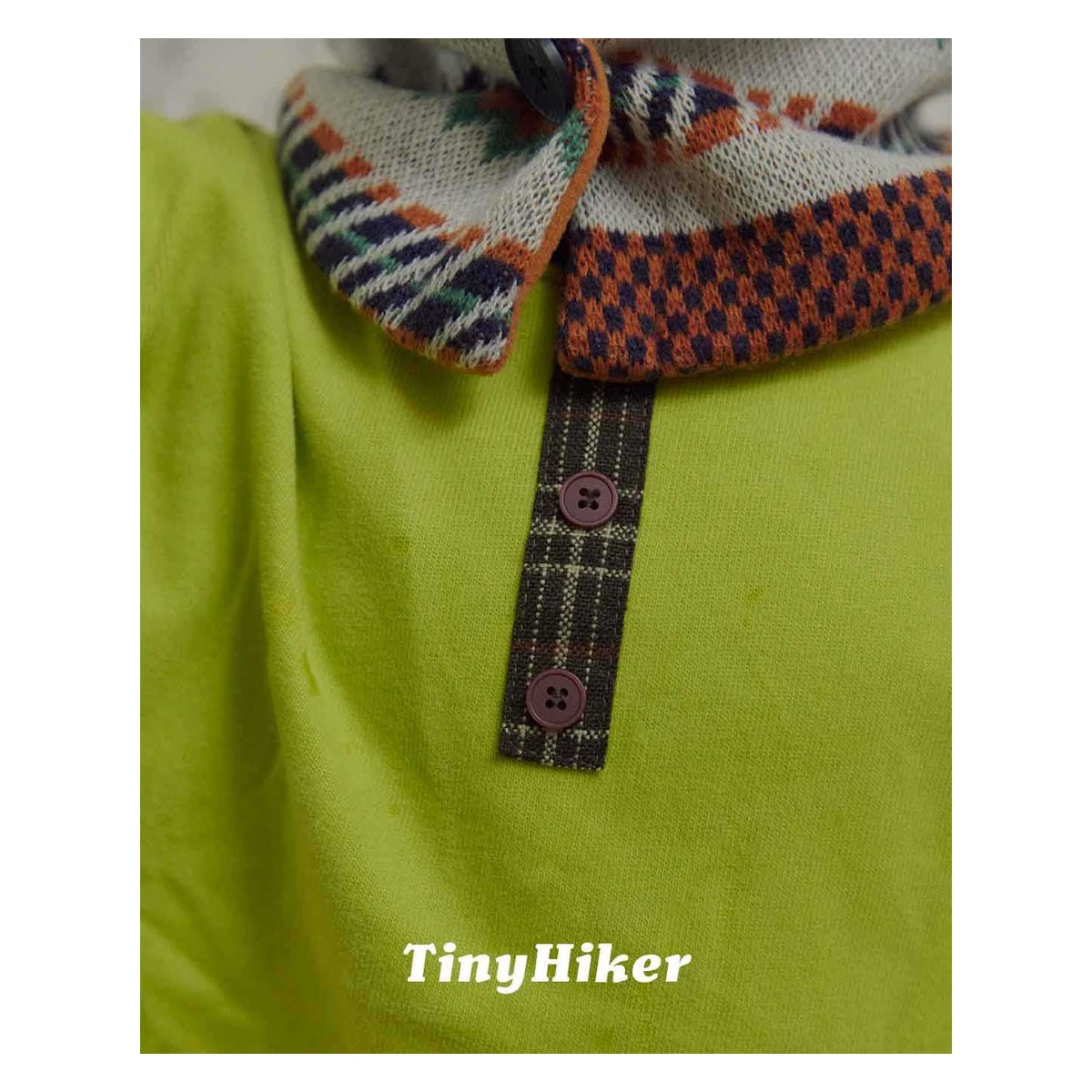 Tiny Hiker トムソーヤ ヘンリーネックTシャツ