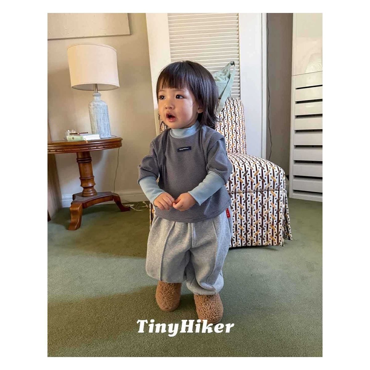 Tiny Hiker わたあめリブロンT