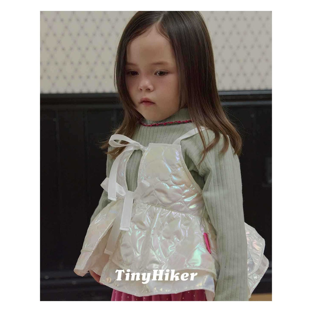 Tiny Hiker ダックフィンコートポラティダックフィットピンコートタートルネック