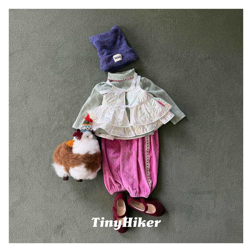Tiny Hiker ダックフィンコートポラティダックフィットピンコートタートルネック
