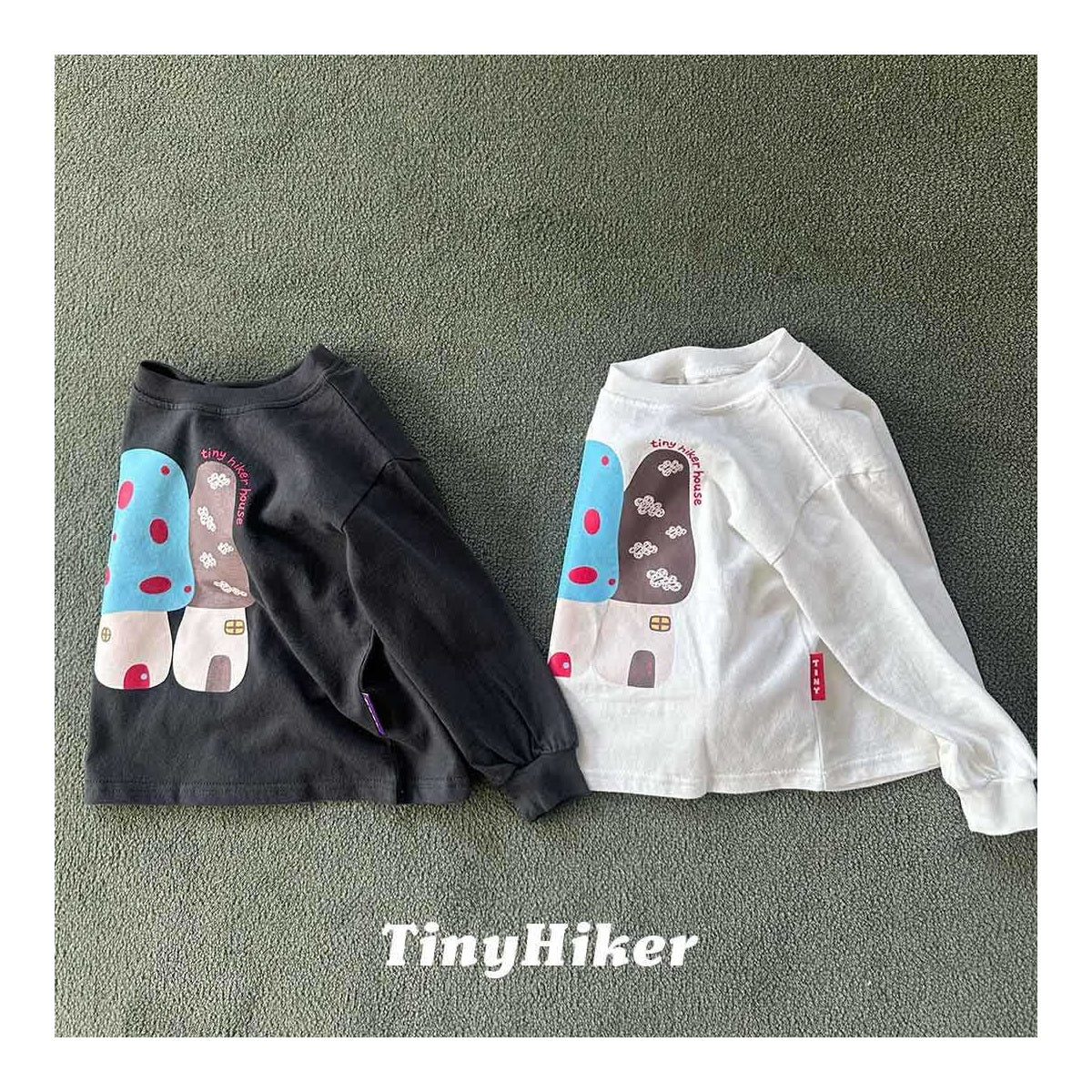 Tiny Hiker マッシュルームTシャツ