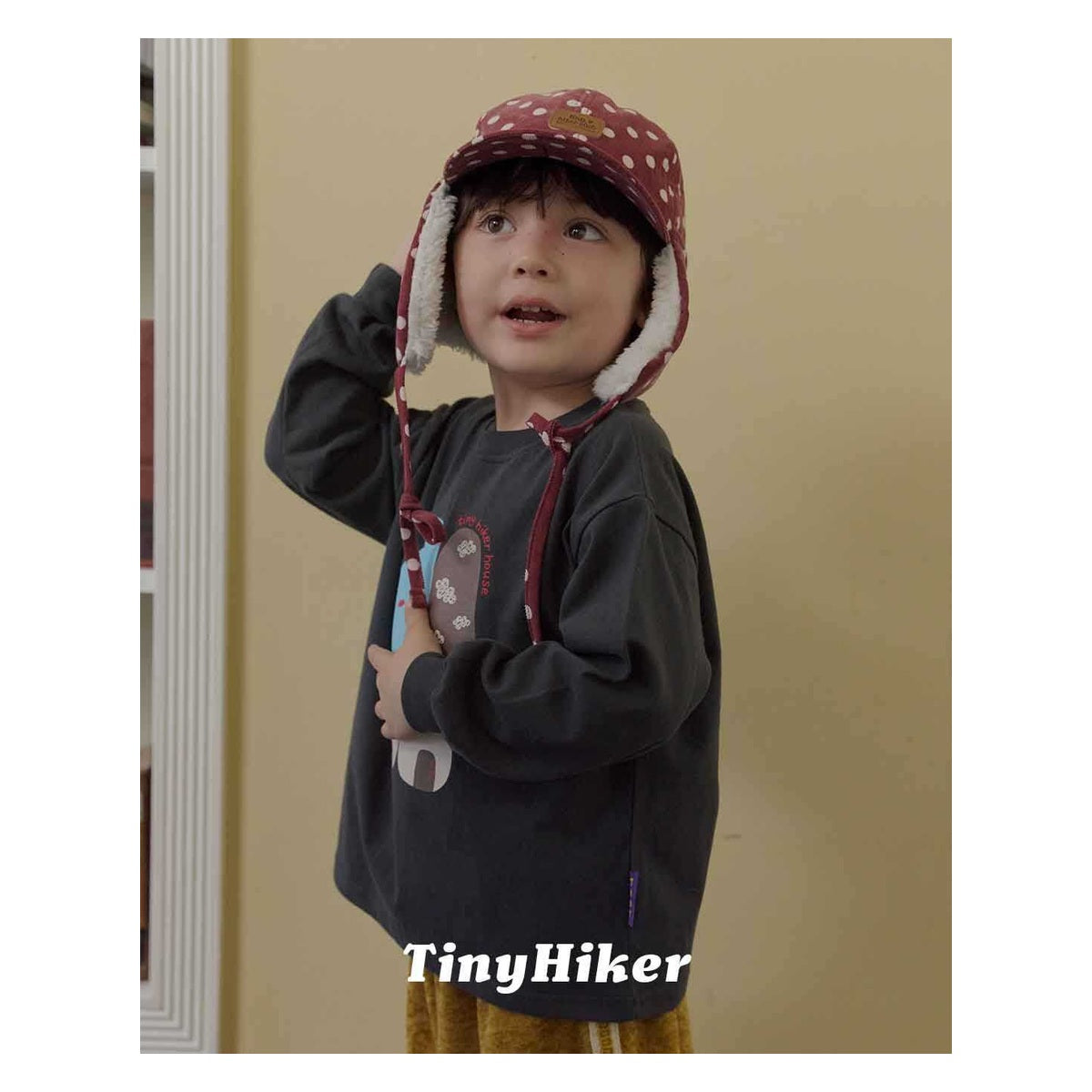 Tiny Hiker マッシュルームTシャツ