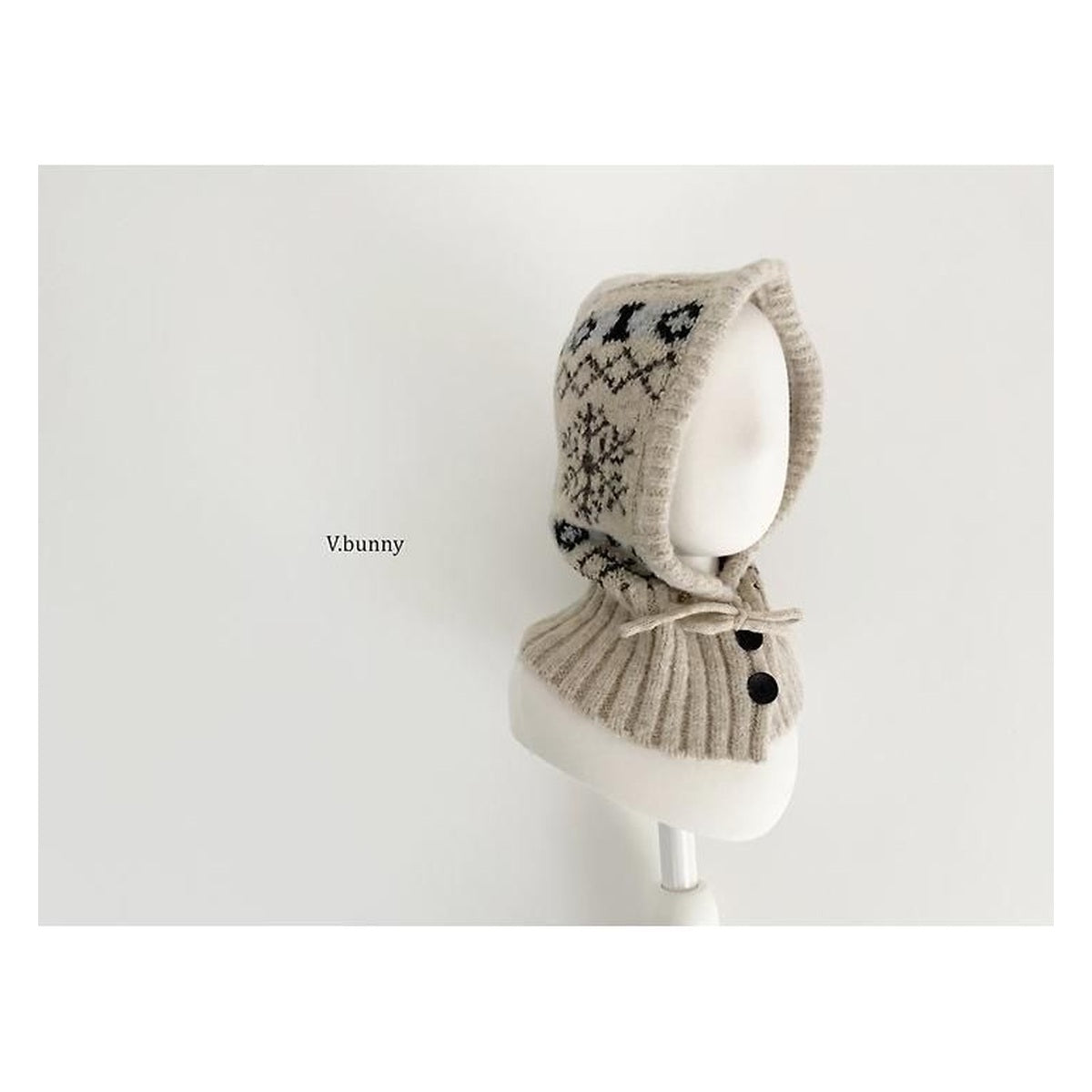 V.bunny 雪の結晶バンダナ FREE