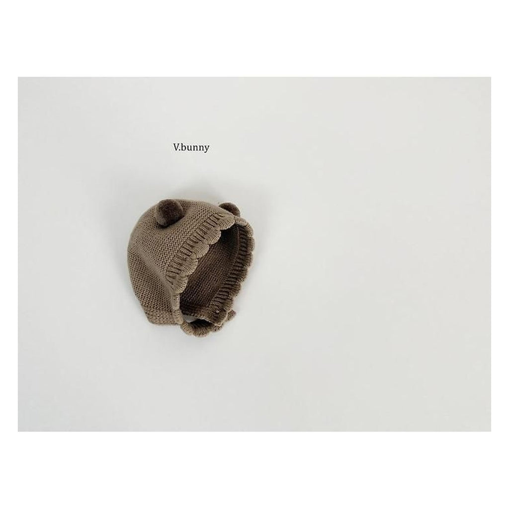 V.bunny バニラうさぎポンポンニットボンネット FREE