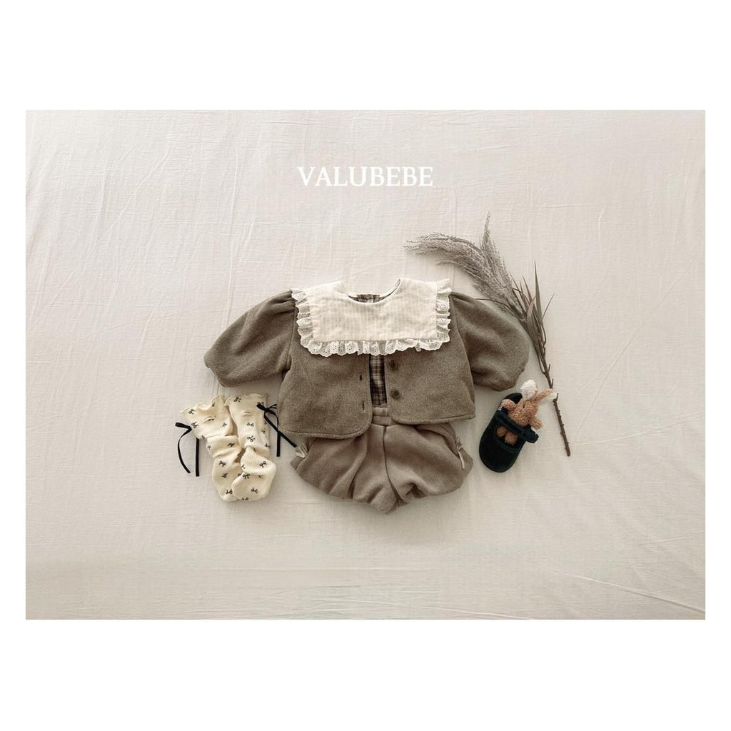 Valu bebe リボンパフモールジャケット