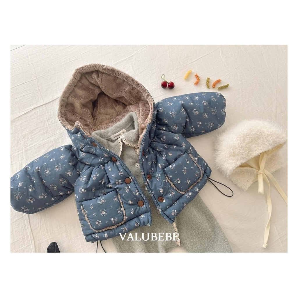 Valu bebe ブランシャーリングパーカージャンパー