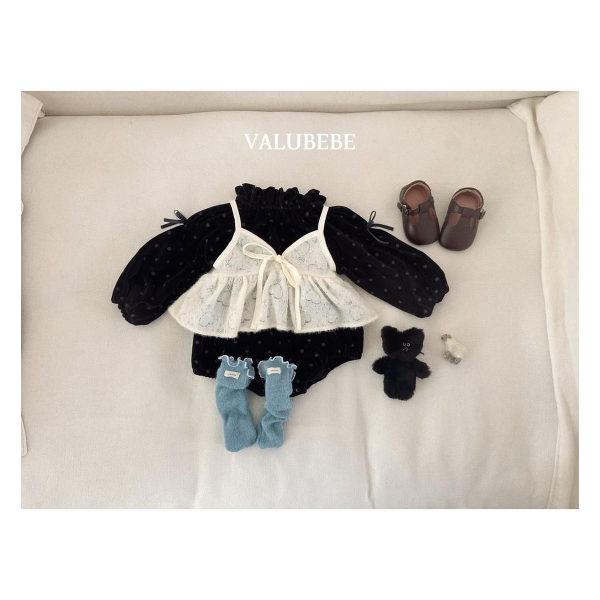 Valu bebe ハートレースビスチェ