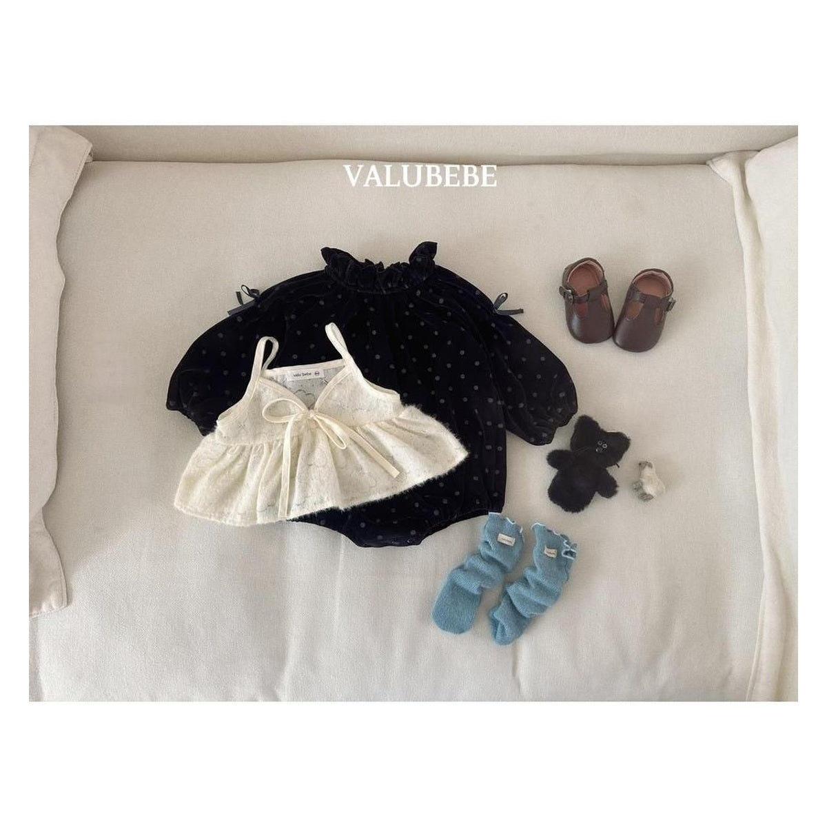 Valu bebe ハートレースビスチェ