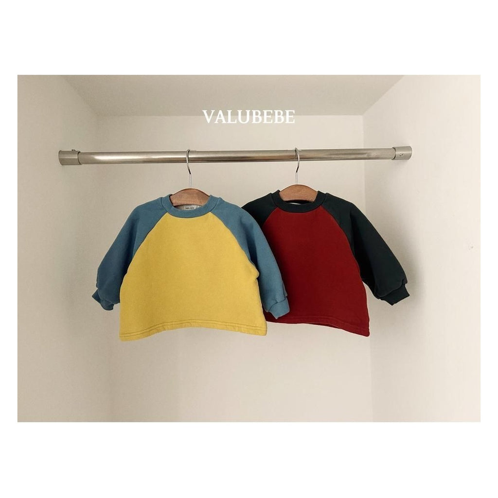 Valu bebe パレットラグランスウェット