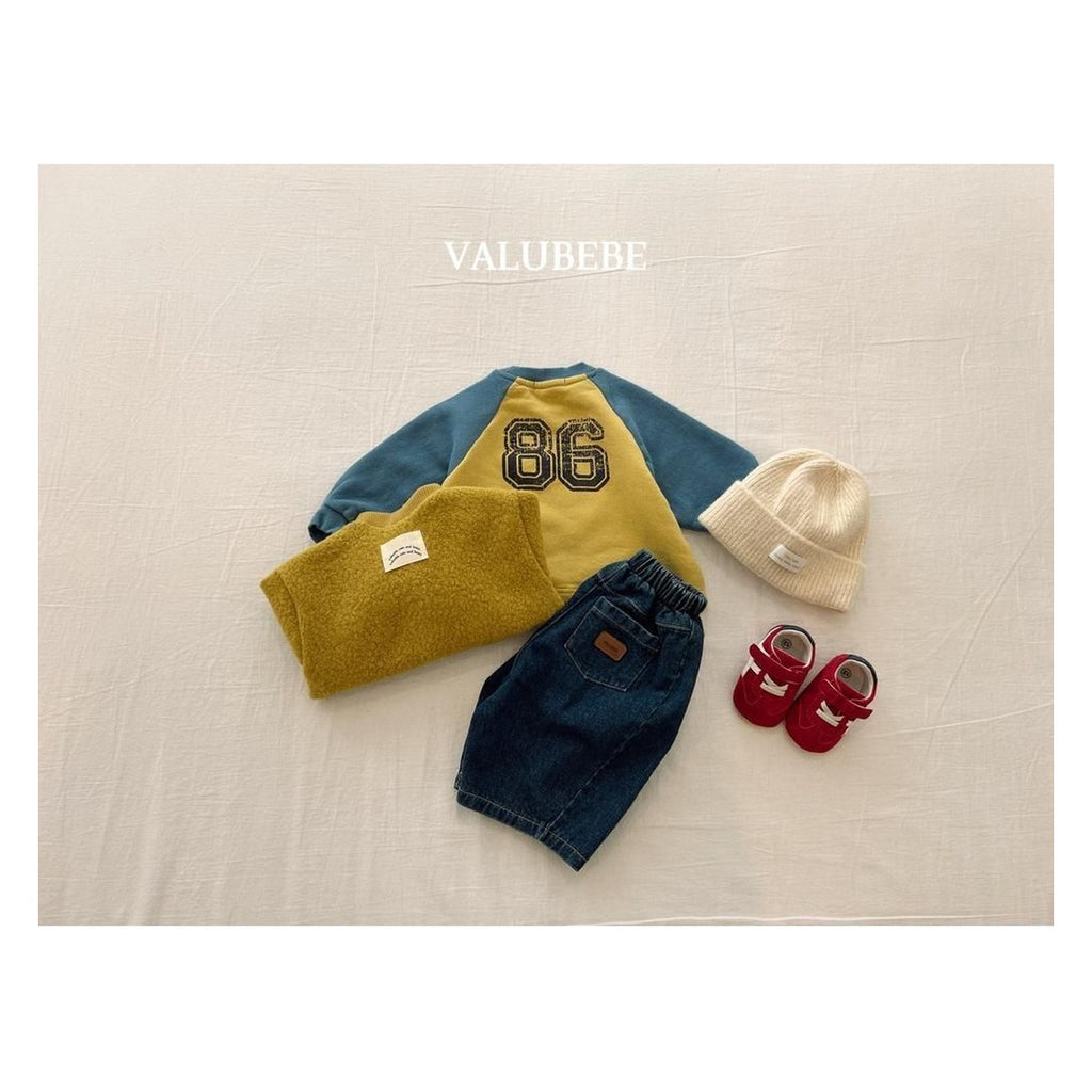 Valu bebe パレットラグランスウェット