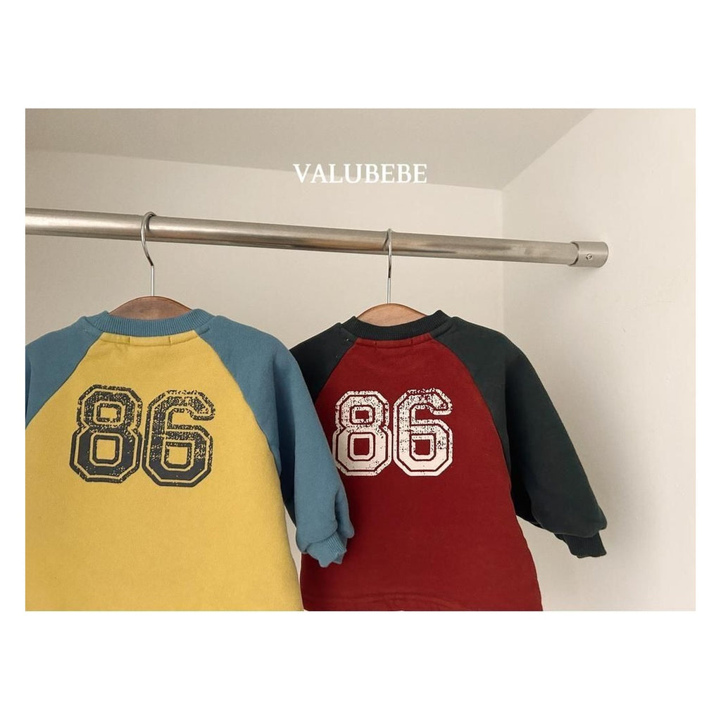 Valu bebe パレットラグランスウェット