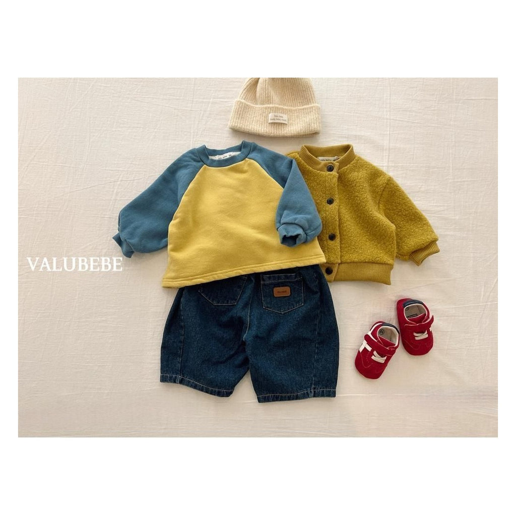 Valu bebe パレットラグランスウェット