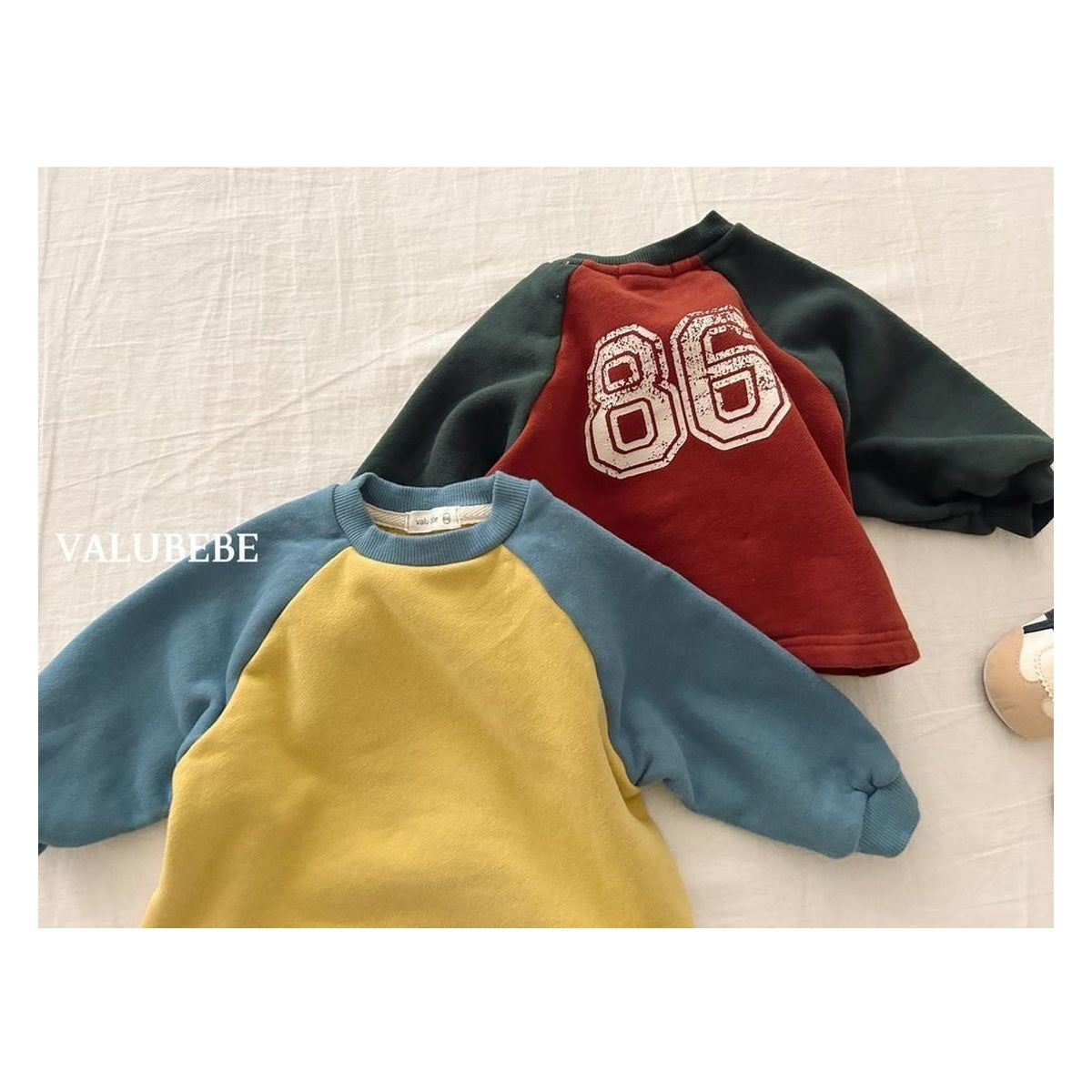 Valu bebe パレットラグランスウェット